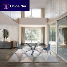 Contemporary table SHANGAI LIMITED EDITION FUME'smoked glassmethacrylaterectangular