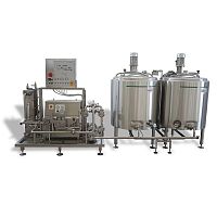 Mixer-dispenser for the food industry MIXPLANT BATCH seriesfor ice cream production lines