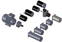 Electrically-powered hydraulic power unit HPU micro