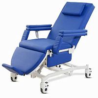 Electric chemotherapy chair HO-S12-63-sectionon castersadjustable backrest
