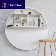 Wall-mounted sideboard PILLcontemporarywoodenwith drawers