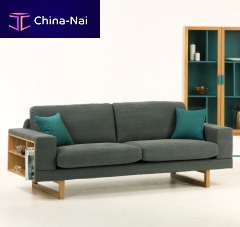 Contemporary sofa LIBRERIA SOFTfabricgray2-person