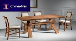 Contemporary dining table CANALETTO : DECIMOwoodenrectangularhome