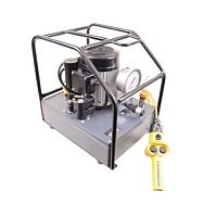 Air-driven hydraulic power pack PESbolt tensioner