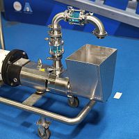 Rotor mixer Axi-Mixbatchpowderbeverage