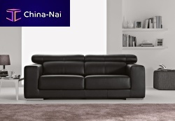 Contemporary sofa LUANDAfabricrecliningwith headrest