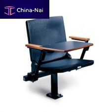 Fabric auditorium seat DIMENSION® 674plasticfoldingtablet