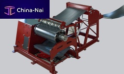 Metal sheet slitter-rewinder