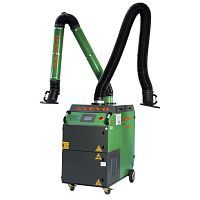 Mobile fume extractor MSU Dynamicwith multiple extraction arms