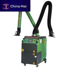 Mobile fume extractor MSU Dynamicwith multiple extraction arms