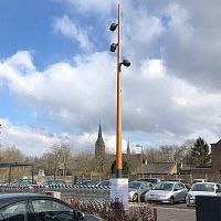 IP66 floodlight XEONLEDfor parking lotsurban
