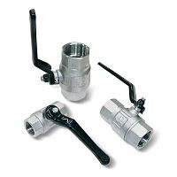 Ball valve 130110levernickel-plated brassvacuum