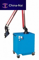 Mobile fume extractor G seriesweldingcartridgewith extraction arm