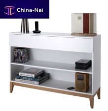 Free-standing bookcase BLANCOlowcontemporaryoak