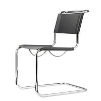 Bauhaus design chair S 33indoorleatherplastic