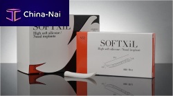 Nasal dorsal implant SoftXiLanatomicalsilicone