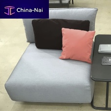 Contemporary fireside chair COMBOfabricmodular