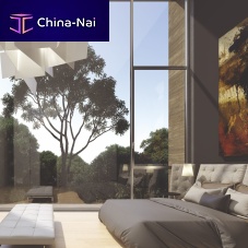 Aluminum window RABEL 8400tilt-and-turndouble-glazedgray