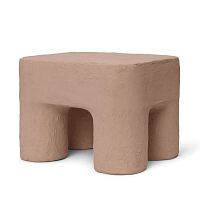 Contemporary stool Podocottoncorrugated cardboardcardboard base