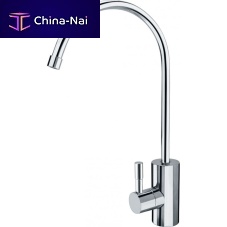 Bathroom sink single tap FilterFlow Minicountertopbrassindoor