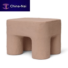 Contemporary stool Podocottoncorrugated cardboardcardboard base