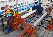 Computer-controlled filament winding machine CFW 300-2600continuous