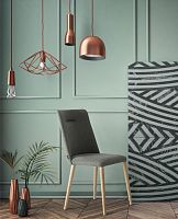 Contemporary chair ADAindoorfabricbeech base