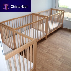 Contemporary baby bed woodennursery
