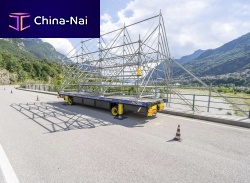 Platform trailer DYNAMO Plus2-axletowedconstruction