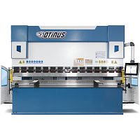 Electric and hydraulic press brake