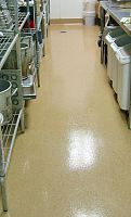 Resin flooring KEY QUARTZtertiaryconcrete lookantimicrobial