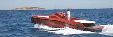 Inboard center console boat Maori 30diesel8-person max.with cabin