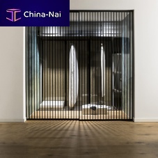 Interior walk-in closet door RI-TRAIT 8Banodized aluminumslidingcontemporary