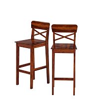 Traditional bar chair FORTUNAindoorsolid woodrosewood