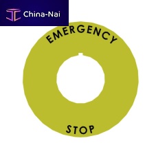 Identification label ES-22Lsafetyadhesiveplastic