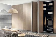 Interior door MODERNlaminatefoldingglazed