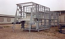 Machine frame
