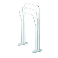 Towel rack with rods LONGCHAMPfloor-standingstainless steelwhite