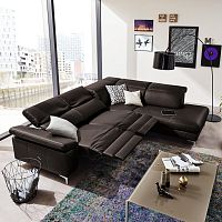 Modular sofa MR 4930cornercontemporaryleather