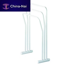 Towel rack with rods LONGCHAMPfloor-standingstainless steelwhite