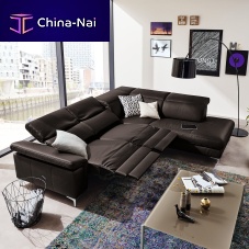 Modular sofa MR 4930cornercontemporaryleather