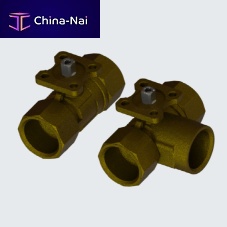 Ball valve BOFB...K...Belectricflow controlfor hot water