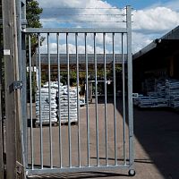 Sliding gate UGGLAN steelwith barsindustrial