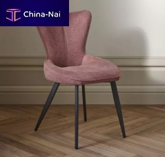 Contemporary chair TOPAZEindoorfabricmetal base
