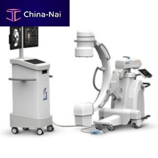 Mobile C-arm Skan-Cwith video column