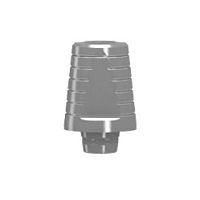 Titanium implant abutment internalstraightindexed