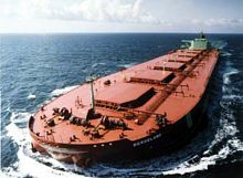 Bulk carrier cargo ship Capesize