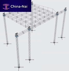 Metal roof system modularmetal profilefor special events