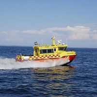 Fireboat 1370oil spill recovery boatambulance boatinboard IPS-drive
