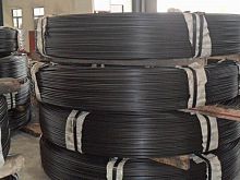 Steel wire for springs